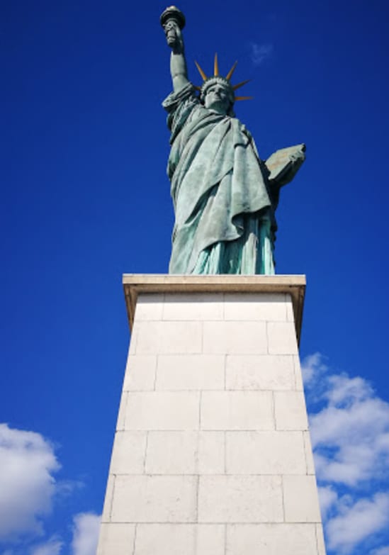 Statue of liberty paris bucket list to do