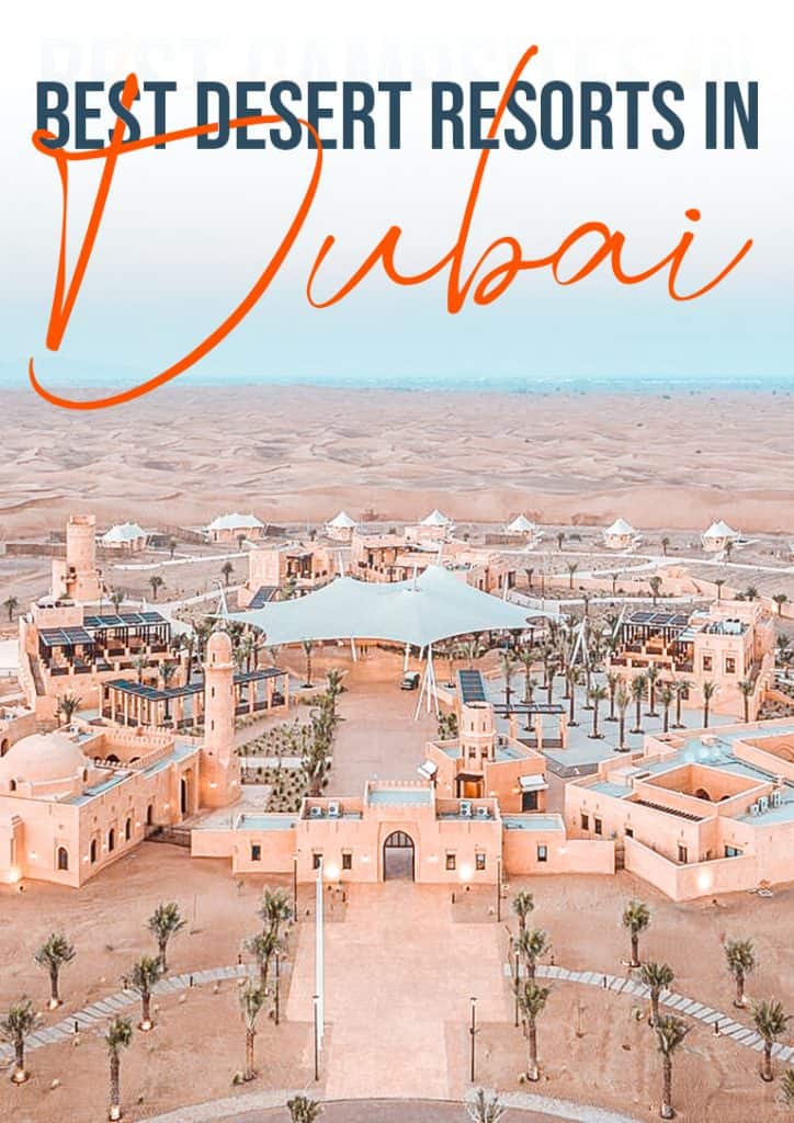best hotels in dubai desert