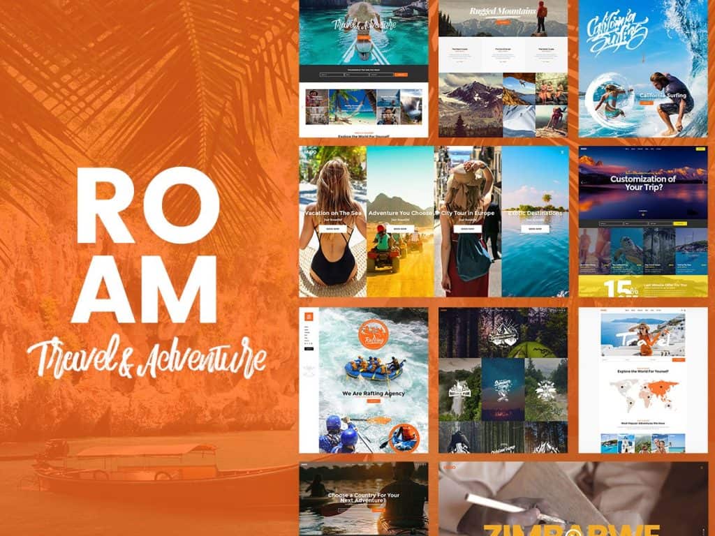 25 best Wordpress Themes for travel blogs 2022