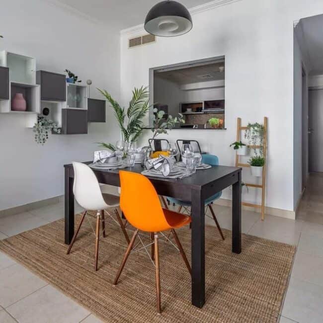 best airbnbs dubai mall stylisch dining