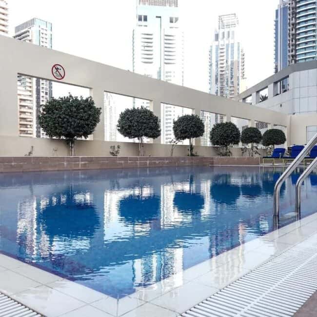 best airbnbs dubai marina charming studio pool