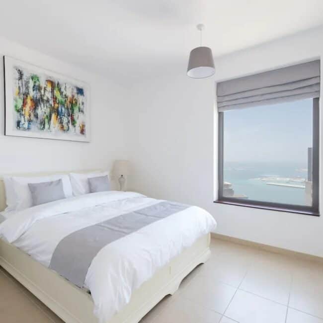 best airbnbs dubai marina stunning bed