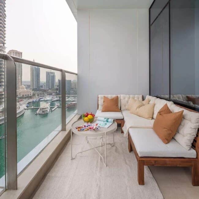 best airbnbs dubai marina upscale