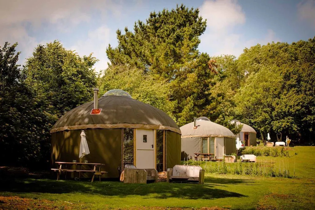 best airbnbs isle of wight yurt