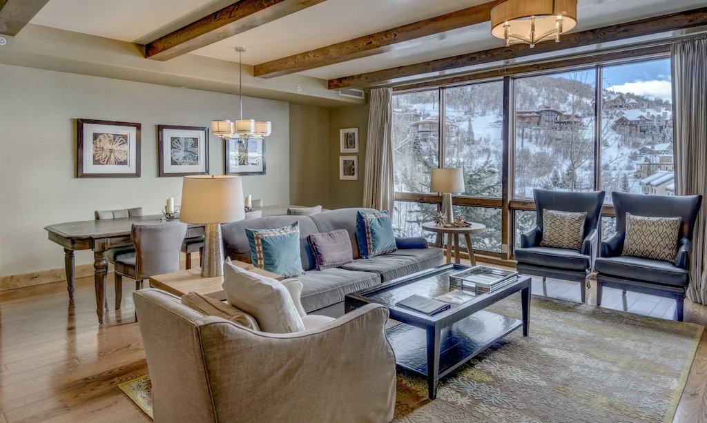 Best Steamboat Airbnbs luxury mountain condo with ski in ski out access