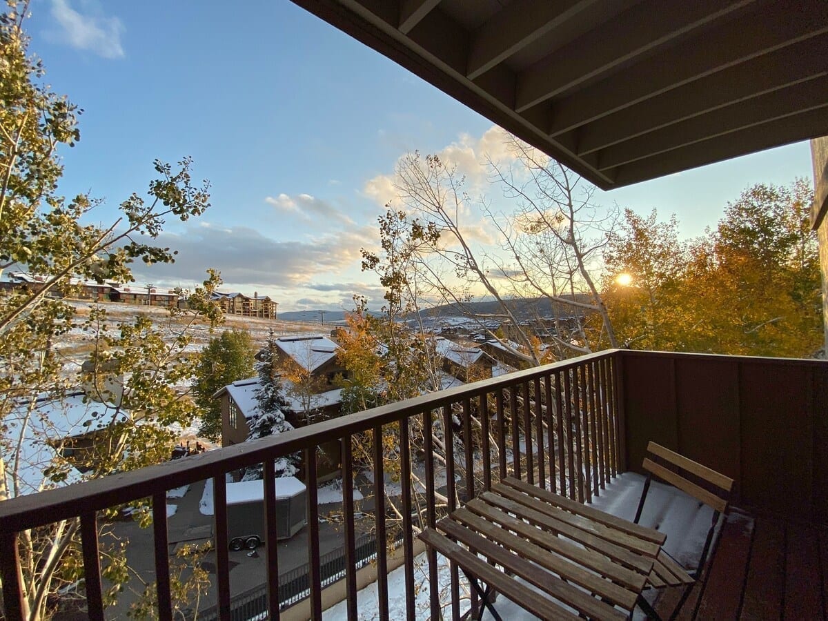 Best airbnbs in Steamboat Ski In Ski Out condo with hot tub Steamboat view