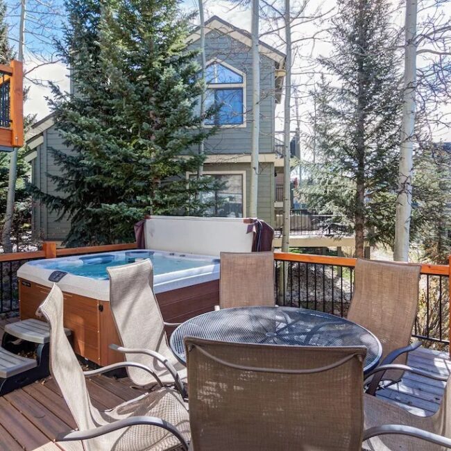 best airbnb breckenridge 2 bed house hot tub