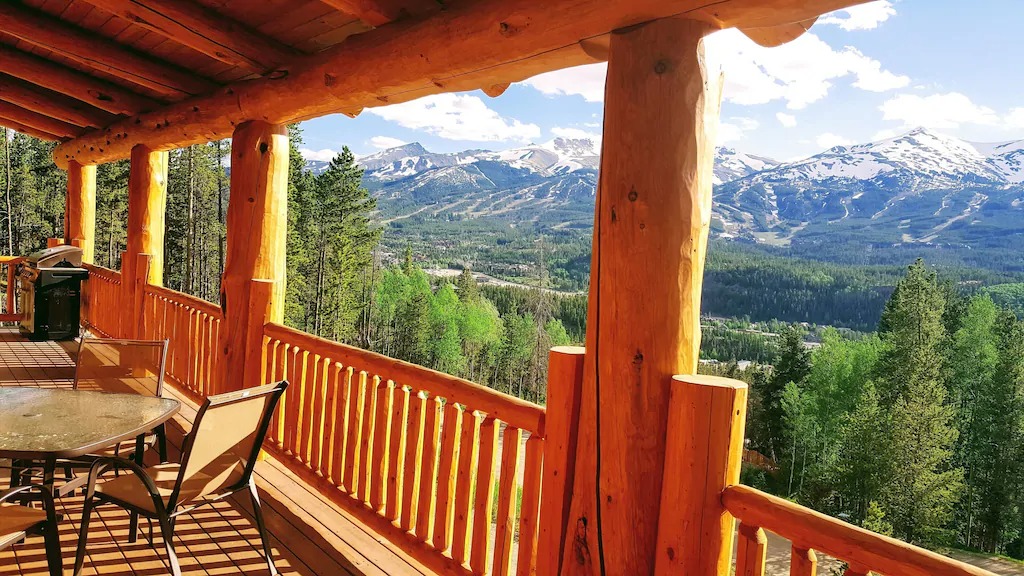 best airbnb breckenridge log cabin