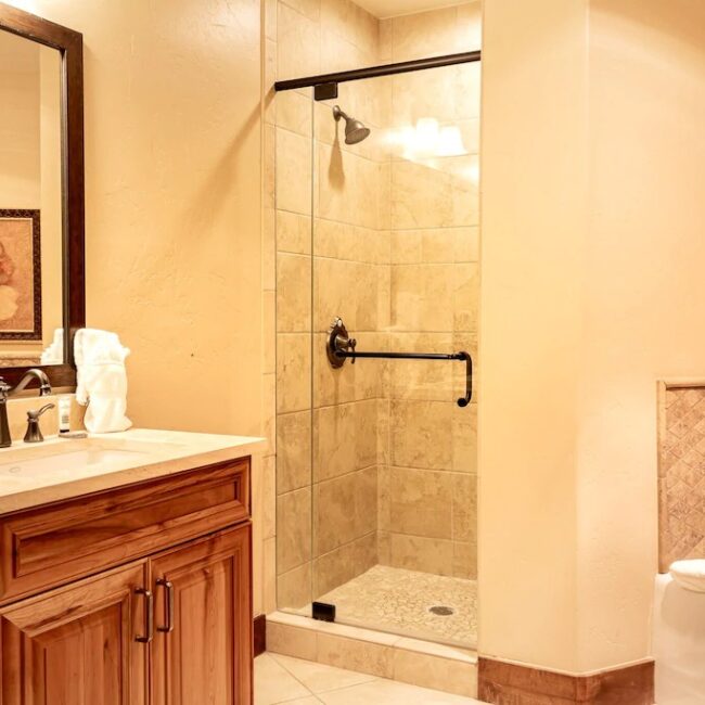 best airbnb breckenridge remodeled condo bathroom