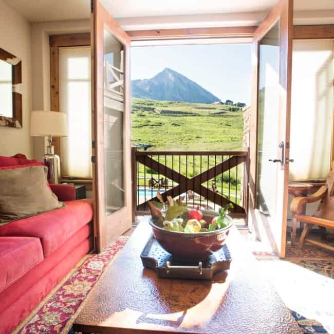 Best hotels crested butte cwestwall view