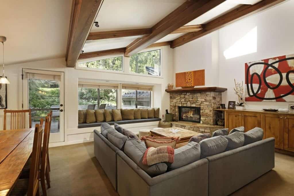 best cabins aspen bright and airy