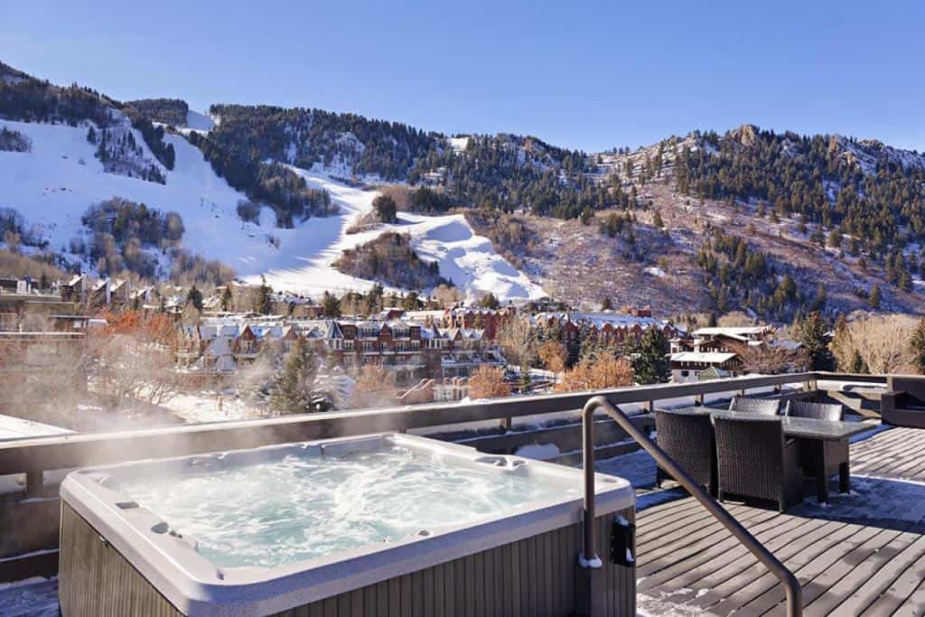 best cabins aspen central one bed hot tub