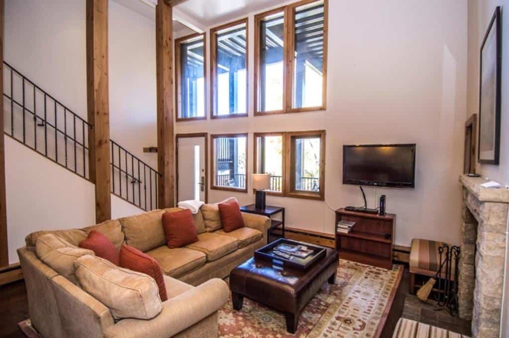 best cabins aspen three level loft