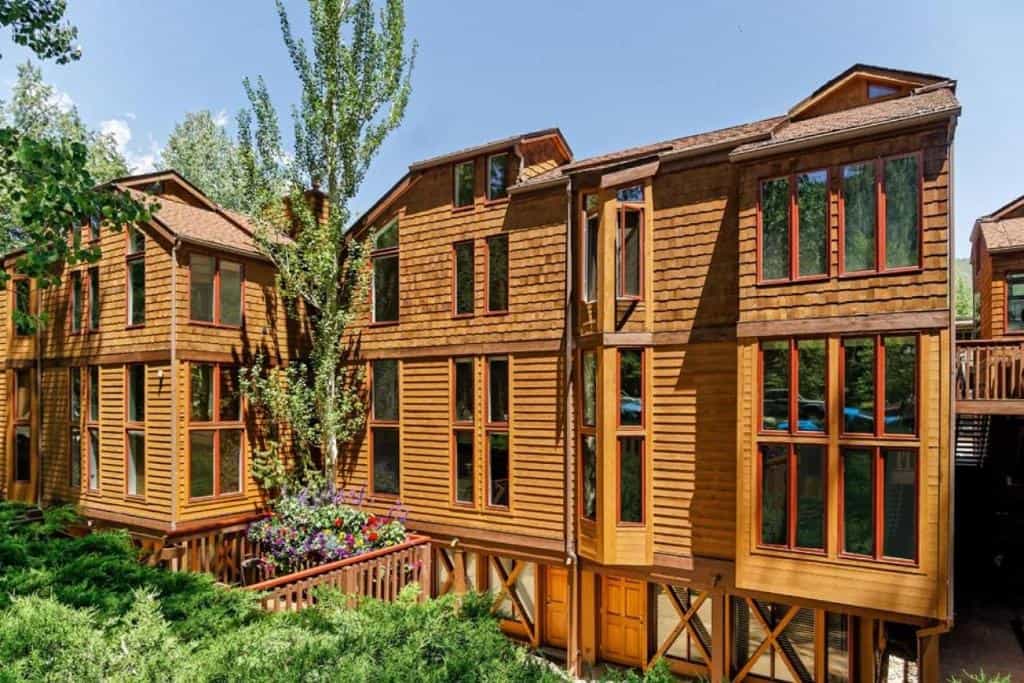 best cabins aspen townhouse outside