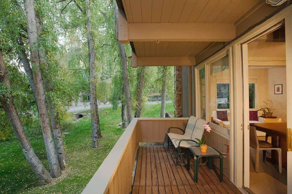best cabins aspen two bed condo outside