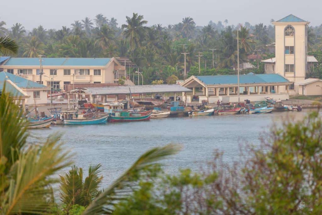 Panadura Hotels navron beach resort view
