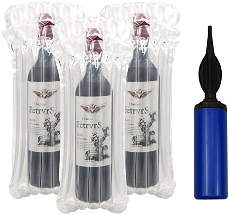         Four bottles of wine in a plastic bag with a bottle opener.